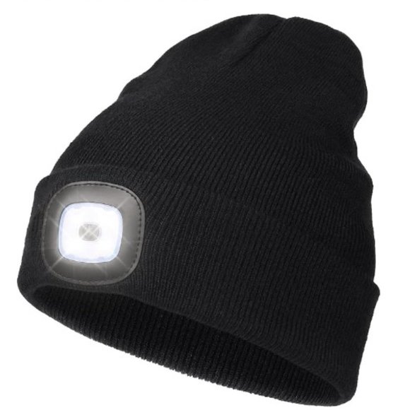 Accessories - New Beanie with Headlight Rechargeable